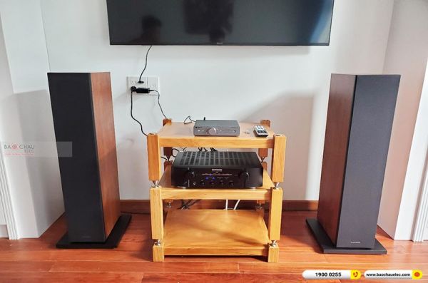 Lắp đặt dàn nghe nhạc trị giá hơn 90 triệu cho anh Trí tại Cần Thơ (BW 603 S2, Marantz PM8006, DAC Cambridge Audio DacMagic 200M) 