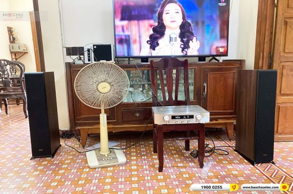 Lắp đặt dàn nghe nhạc trị giá khoảng 30 triệu cho anh Tuấn tại Đồng Tháp (Klipsch RP5000F, Marantz NR1200) 