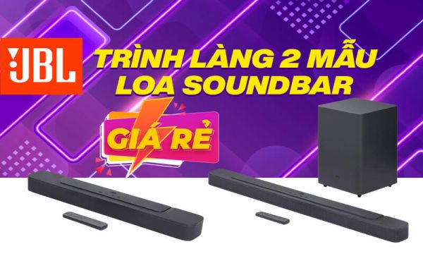Hãng JBL Ra Mắt 2 Mẫu Soundbar Giá Rẻ hứa hẹn đáng mua nhất
