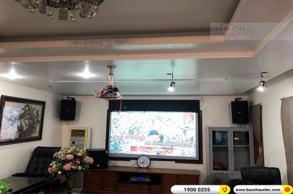 Lắp đặt bộ dàn karaoke trị giá gần 50 triệu đồng cho anh Công tại Kiến An, Hải Phòng (BIK BSP 412II, BIK VM840A, BKSound KX6, BCE U900 Plus X)