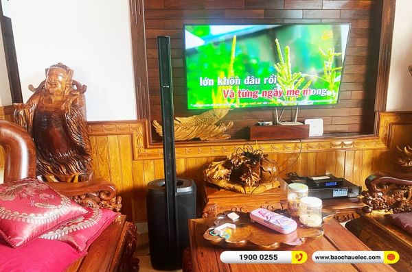 Lắp đặt dàn karaoke, loa Bose di động trị giá hơn 80 triệu cho anh Long tại Bình Phước (Bose L1 Pro 16, K9900II Luxury, JBL VM200)
