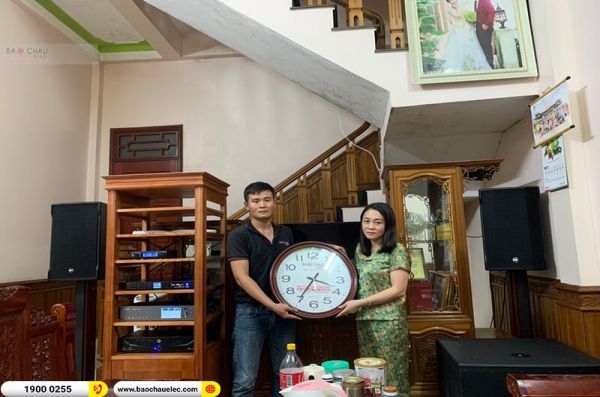 Lắp đặt dàn karaoke trị giá gần 100 triệu cho anh Duy Thủy tại Thanh Hóa (C MAX 4112, IPS 2700, K9900 II LUXURY, BKSound M8, EON 618S, VM300)