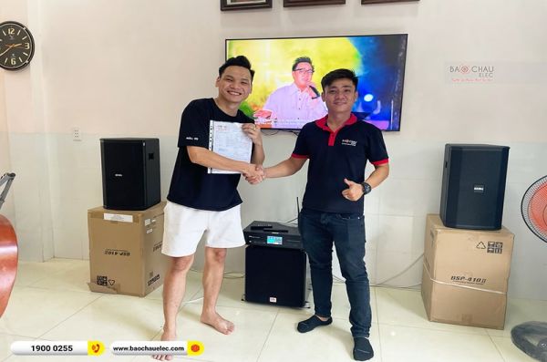 Lắp đặt dàn karaoke trị giá gần 30 triệu cho anh Sang tại Đồng Nai (BIK BSP 410II, BKSound DKA 6500, BKSound SW512B) 