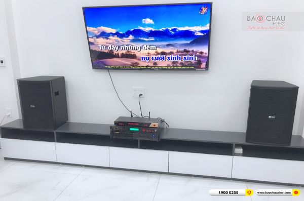 Lắp đặt dàn karaoke trị giá gần 50 triệu cho anh Tuấn tại Thái Bình (BSP 412II, BPR-5600, VM630A, BJ-W66PLUS, BJ-U600)