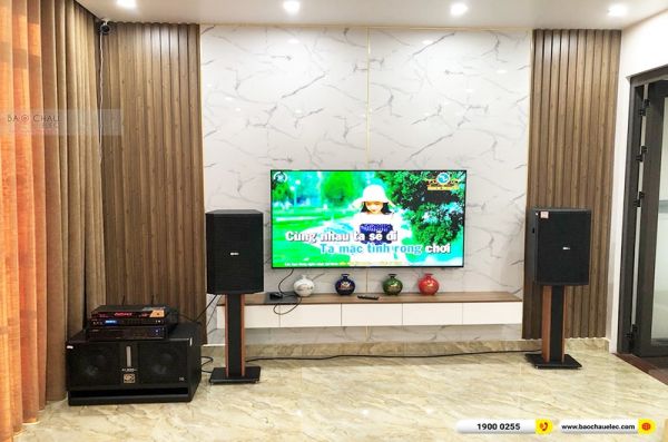 Lắp đặt dàn karaoke trị giá gần 50 triệu cho anh Xuân tại Hải Phòng (BIK BSP 412II, VM630A, BPR-5600, BJ-W66 Plus, BIK BJ-U600)