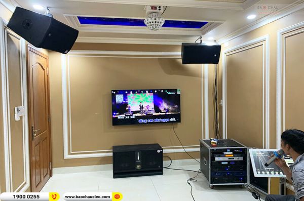 Lắp đặt dàn karaoke trị giá gần 70 triệu cho anh Nam tại Đồng Nai (RCF C MAX 4110, RCF IPS 2700)