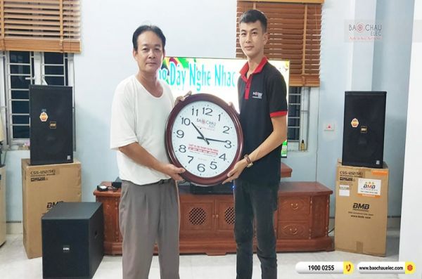 Lắp đặt dàn karaoke trị giá gần 70 triệu cho chú Ngân tại Hà Nội (BMB CSS 1212SE, VM840A, KX180A, BJ-W35, BJ-U600, BKSound M8) 