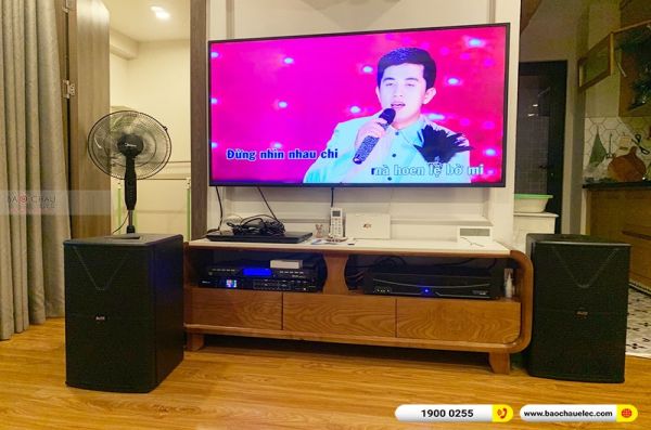 Lắp đặt dàn karaoke trị giá hơn 20 triệu cho anh Huyền tại Hà Nội (Alto AT1000II, APP-MZ46, BKSound DSP-9000 Plus, U900 Plus X) 