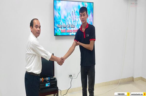 Lắp đặt dàn karaoke trị giá hơn 20 triệu cho anh Huyền tại Hà Nội (BIK BS 998X, BKSound DKA 6500, SW512-B)