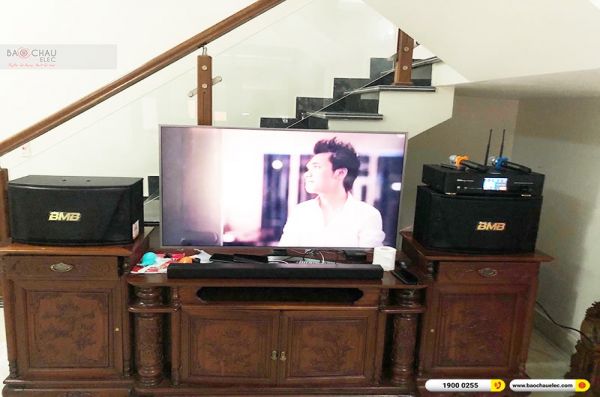 Lắp đặt dàn karaoke trị giá hơn 20 triệu cho anh Tuấn tại Hải Phòng (BMB CSN 510SE, BKSound DKA 6500)