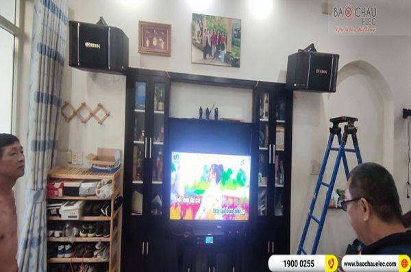 Lắp đặt dàn karaoke trị giá hơn 20 triệu cho chú Lợi tại quận 7 (BIK BJ-S968, BKSound DKA 8500)