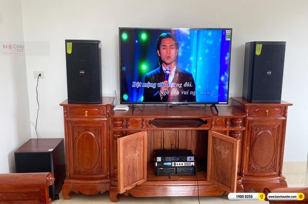Lắp đặt dàn karaoke trị giá hơn 30 triệu cho anh Đông tại Nam Định (Domus DP6120, VM620A, X6 Luxury, SW612-C, BIK BJ-U500) 