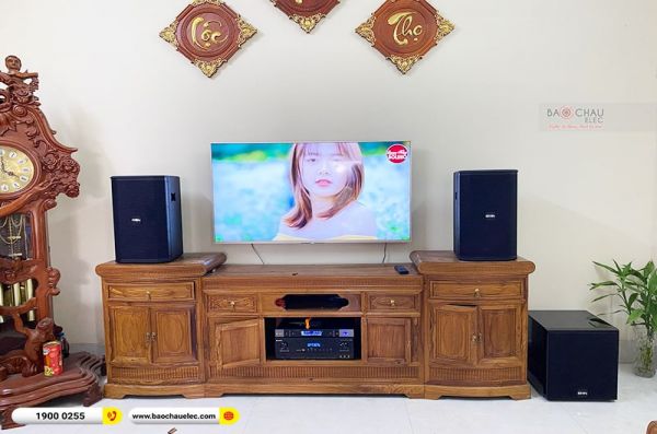 Lắp đặt dàn karaoke trị giá hơn 30 triệu cho anh Mạnh tại Hải Phòng (BIK BSP 410II, BIK BJ-A88, BIK BJ-W25A, BIK BJ-U500) 