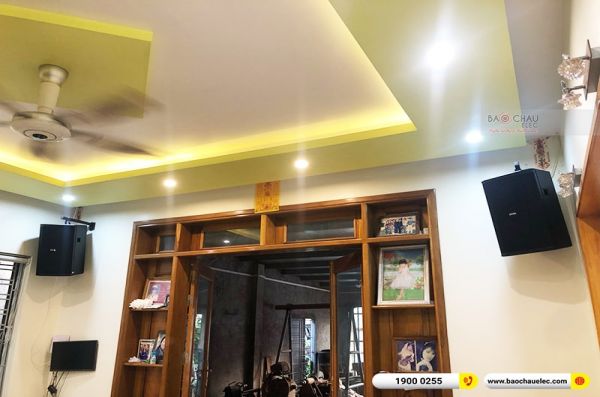 Lắp đặt dàn karaoke trị giá hơn 30 triệu cho anh Tuấn tại Hải Phòng (BIK BSP 412II, BKSound DKA 8500, BIK BJ-W25A) 
