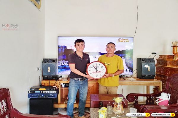 Lắp đặt dàn karaoke trị giá hơn 40 triệu cho anh Hợi tại Thanh Hóa (BMB 880SE, Crown T5, X6 Luxury, SW612B, UGX12 Gold) 