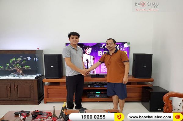 Lắp đặt dàn karaoke trị giá hơn 40 triệu cho anh Hùng tại Sóc Sơn Hà Nội (BIK BSP 410II, BIK BPA-6200, BIK BPR-5600, BIK BJ-W25A, BJ U-500)