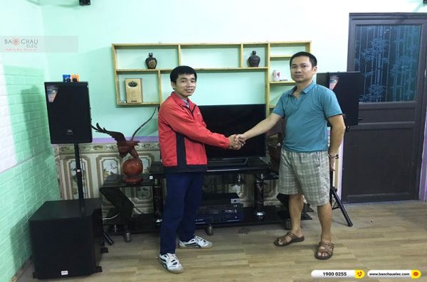 Lắp đặt dàn karaoke trị giá hơn 50 triệu cho anh Nghiệp tại Bắc Ninh (JBL MTS10, Crown T5, BPR-8500, SW612B, BIK BJ-U500) 