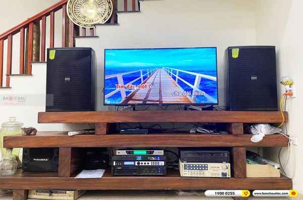 Lắp đặt dàn karaoke trị giá hơn 50 triệu cho anh Tới tại Bắc Ninh (Domus DP6150, VM840A, X6 Luxury, Sub4500D, UGX12, BKSound M8) 