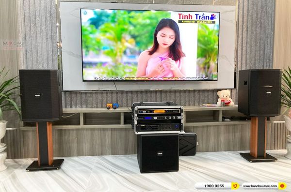 Lắp đặt dàn karaoke trị giá khoảng 50 triệu cho chị Tâm tại TPHCM (BIK BSP 412II, VM630A, KX180A, BJ-W35, UGX12 Gold) 