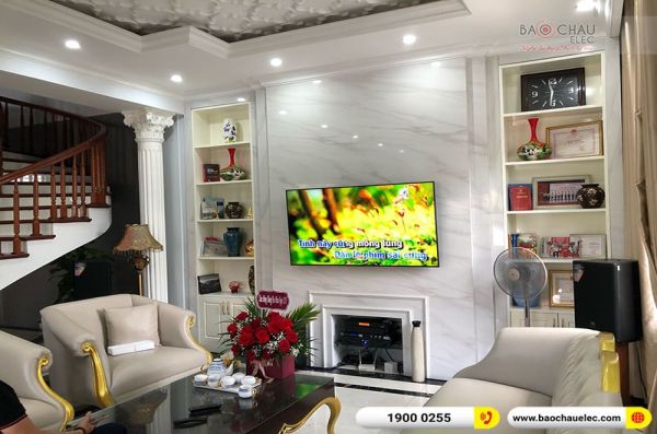 Lắp đặt dàn karaoke trị giá gần 70 triệu đồng cho chị Tố Uyên Quảng Ninh (JBL MTS12, XLi2500, JBL KX180A, BKSound SW612)