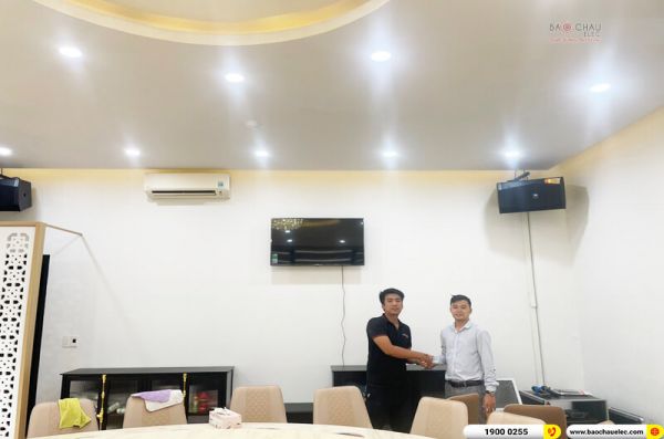 Lắp đặt hệ thống âm thanh công ty TNHH Hào Hưng Quảng Ngãi (XS12, MZ 66, VM 640A, BPR-8500, W88PLUS, VietK Pro 6TB, 22inch, Bksound M8, VM300, 12U) 