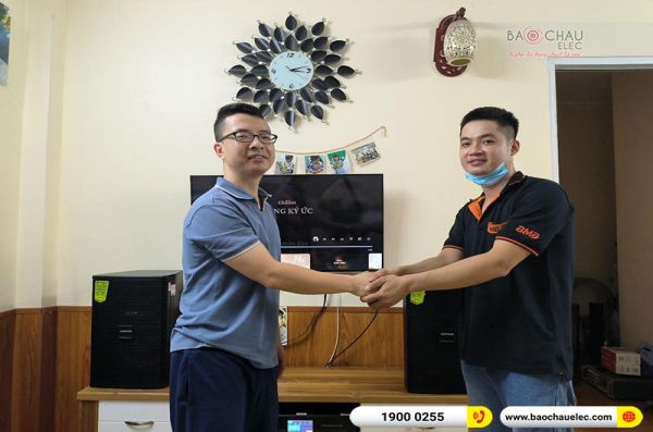 Nâng cấp dàn karaoke cho gia đình anh Khôi tại Hà Nội (Domus DP 6100, BIK BPR-8500 …)