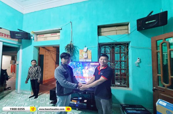 Lắp đặt dàn karaoke hơn 20 triệu đồng cho anh Hiếu tại Hà Nội (BIK BJ S886II, Crown T3, BKSound KX6, BIK BJ-U100)