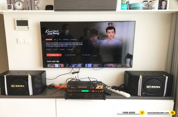 Lắp đặt dàn karaoke trị giá gần 30 triệu cho anh Hùng tại Thanh Hóa (BIK BS-998X, BIK VM420A, BIK BPR-5600, BIK BJ-U600) 