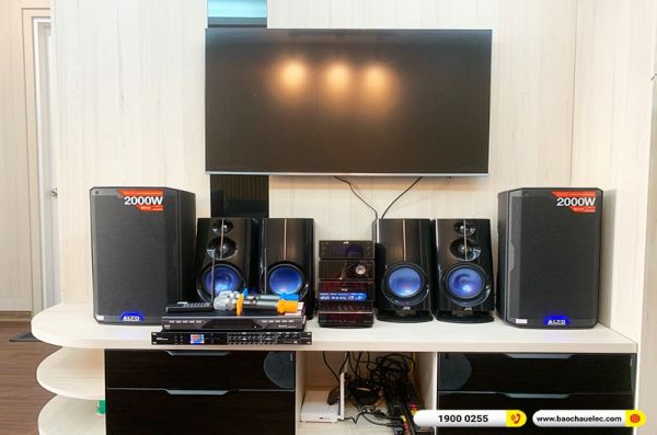 Lắp đặt dàn karaoke trị giá gần 30 triệu cho anh Tuấn Anh tại Hà Nội (Alto TS410, BKSound DSP-9000 Plus, BCE U900 Plus X)