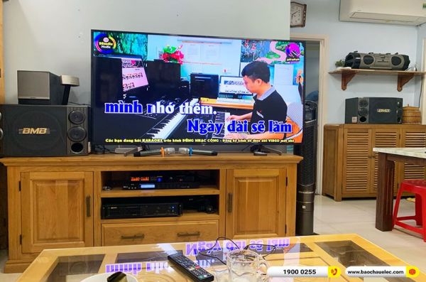 Lắp đặt dàn karaoke trị giá gần 40 triệu cho anh Cường tại TPHCM (BMB 2000SE, VM820A, BKSound X5 Plus, BIK BJ-U100)