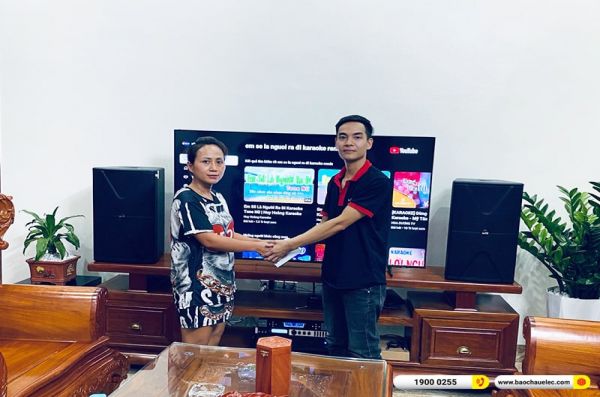 Lắp đặt dàn karaoke trị giá gần 40 triệu cho anh Doanh tại Hà Nội (Alto AT2000II, VM620A, X6 Luxury, SW612B, BIK BJ-U500)