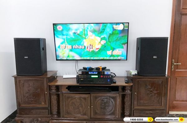 Lắp đặt dàn karaoke trị giá gần 40 triệu cho anh Hiếu tại Thái Bình (BIK BSP 412II, BIK VM630A, BPR-5600, BIK BJ-U500) 