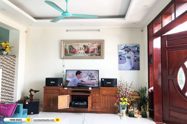 Lắp đặt dàn karaoke trị giá gần 40 triệu cho chị Hà tại Hải Dương (BMB CSN 510SE, VM620A, X6 Luxury, SW512C, BJ-U500)