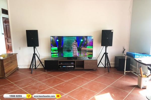 Lắp đặt dàn karaoke trị giá gần 40 triệu cho chị Lan Anh tại Hà Nội (Alto AT2000II, VM620A, X6 Luxury, SW612B, BJ-U500)