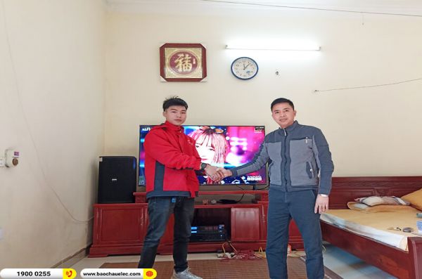 Lắp đặt dàn karaoke trị giá gần 40 triệu cho anh Nam tại Bắc Ninh (BIK BSP 412II, VM 630A, BPR-8500, BJ U550)