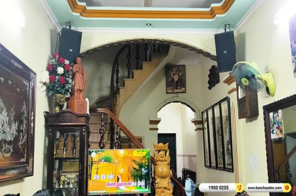 Lắp đặt dàn karaoke trị giá gần 50 triệu cho anh Chiến tại Hà Nội (Denon DN510, VM620A, JBL KX180A, SW612B, BIK BJ-U500) 