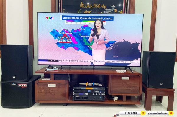 Lắp đặt dàn karaoke trị giá gần 80 triệu cho anh Tuấn tại Đồng Nai (RCF EMAX 3112 MK2, VM1020A, KX180A, TS312S, VIP3000)