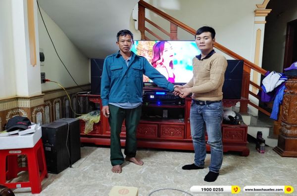 Lắp đặt dàn karaoke trị giá hơn 20 triệu cho anh Chương tại Thanh Hóa (Alto AT1000II, APP MZ-46, DSP-9000 Plus, U900 Plus X) 