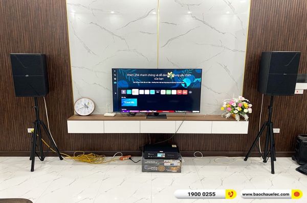 Lắp đặt dàn karaoke trị giá hơn 20 triệu cho anh Nhật tại Nam Định (Alto AT2000II, BKSound DKA 8500) 