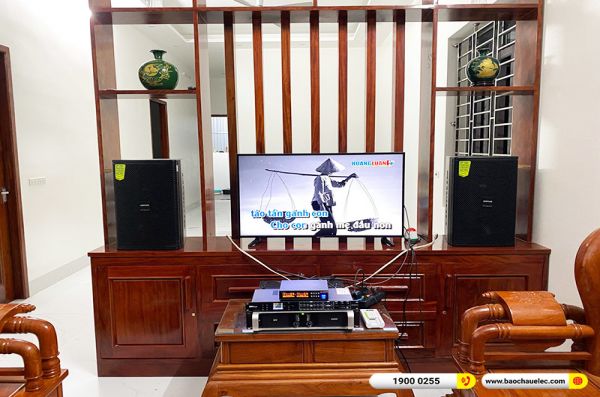 Lắp đặt dàn karaoke trị giá hơn 20 triệu cho anh Sơn tại Nam Định (Domus DP6120 Max, DSP-9000 Plus, Bik BJ-U100)