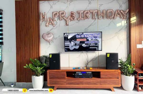 Lắp đặt dàn karaoke trị giá hơn 20 triệu cho anh Việt tại Hải Phòng (Domus DP6100 Max, APP MZ-46, BKSound X5 Plus, U900 Plus X)