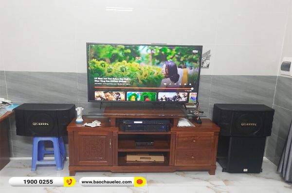Lắp đặt dàn karaoke trị giá hơn 30 triệu cho anh Hiền tại Đà Nẵng (BIK BS 999X, VM 620A, BKSound X5 Plus, SW612-B, BJ-U100)