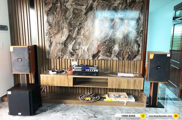 Lắp đặt dàn karaoke trị giá hơn 30 triệu cho chị Mai tại Hải Phòng (Domus DK612, APP MZ-66, BKSound KX6, SW612B, U900 Plus X) 