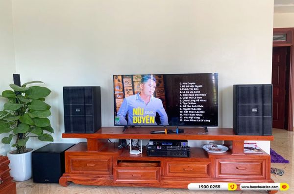 Lắp đặt dàn karaoke trị giá hơn 40 triệu cho anh Điệp tại Hải Dương (BIK KSP-8012, VM840A, DSP-9000 Plus, BJ-W25A, BJ-U500)