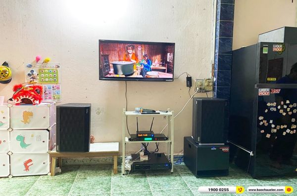 Lắp đặt dàn karaoke trị giá hơn 40 triệu cho anh Khang tại TPHCM (Denon DP-R312, VM620A, BPR-5600, TX212S, BJ-U100)
