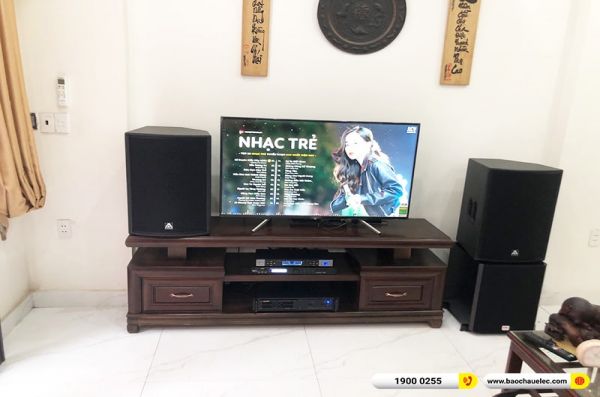 Lắp đặt dàn karaoke trị giá hơn 50 triệu cho chị Thêm tại Hải Phòng (Amate Key 12, VM620A, BKSound X5 Plus, SW612B, BIK BJ-U500)