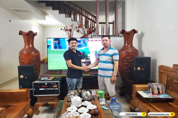 Lắp đặt dàn karaoke trị giá hơn 50 triệu cho chị Vân Anh tại Bắc Giang (BMB 1210SE, VM620A, X6 Luxury, BJ-W25A, BJ-U600, BKsound M8)