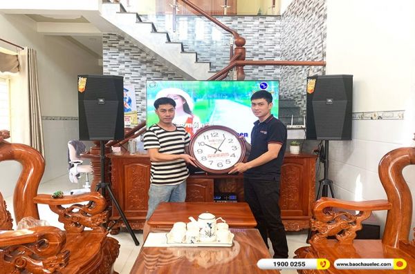 Lắp đặt dàn karaoke trị giá hơn 60 triệu cho anh Cung tại Bình Phước (JBL XS15, APP Mz-86, X6 Luxury, SW815, BIK BJ-U500)