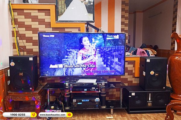 Lắp đặt dàn karaoke trị giá hơn 60 triệu cho anh Thắng tại Bắc Ninh (BMB CSS 1212SE, VM 830A, BPR-8500, BJ-W66Plus, BJ-U500, BKSound M8)