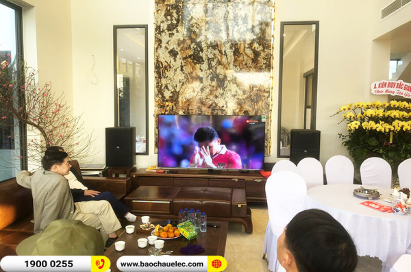 Lắp đặt dàn karaoke trị giá gần 120 triệu cho anh Cường ở Bắc Giang (JBL KP4015 G2, Crown T10, JBL KX180A, Alto TS315S, JBL VM300,...)